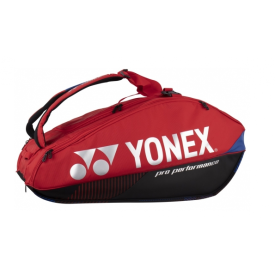 RAQUETEIRA YONEX PRO PERFORMANCE X9 - VERMELHO/PRETO/AZUL